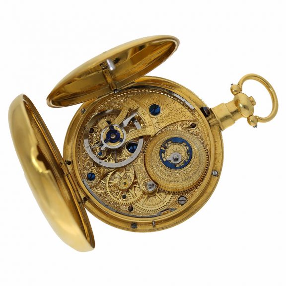 English gilt pocket watch for the Chinese market Circa 1820 English gilt pocket watch for the Chinese market Circa 1820