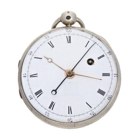 Watch with cylinder escapement and center seconds Circa 1800