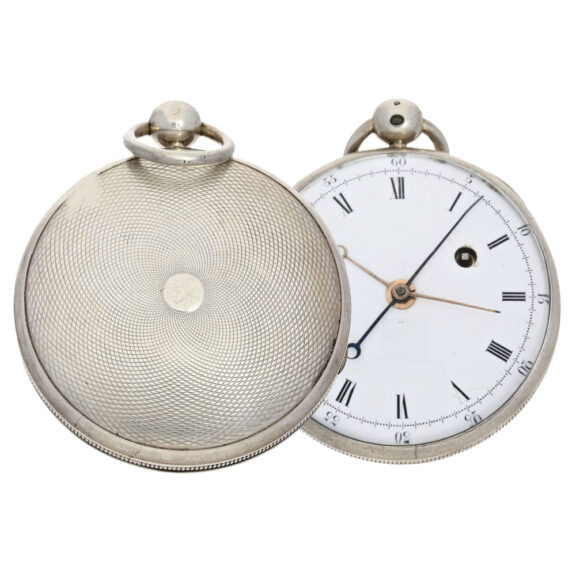 Watch with cylinder escapement and center seconds Circa 1800 Watch with cylinder escapement and center seconds Circa 1800