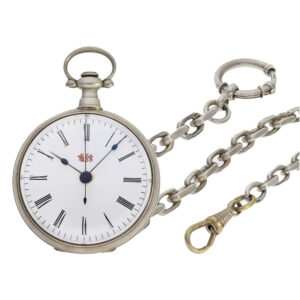 Swiss pocket watch with center seconds for the Chinese market Circa 1850