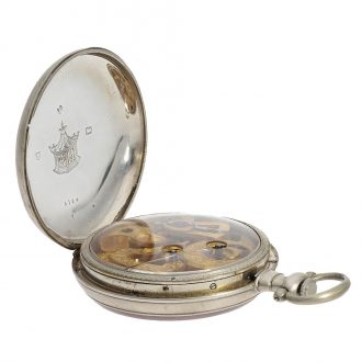 Swiss pocket watch with center seconds for the Chinese market Circa 1850