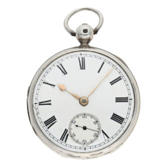 Unique English pocket watch with skeleton movement Circa 1838