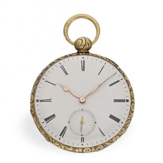 Swiss 18 Carat gold extremely rare and very early lépine Circa 1830