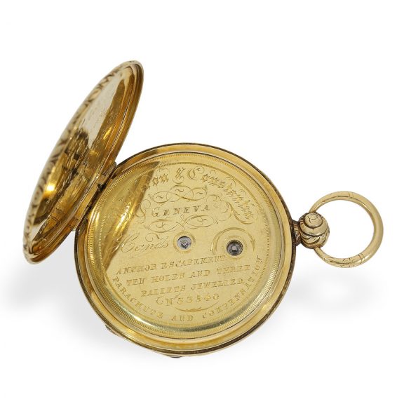 Swiss 18 Carat gold extremely rare and very early lépine Circa 1830 Swiss 18 Carat gold extremely rare and very early lépine Circa 1830