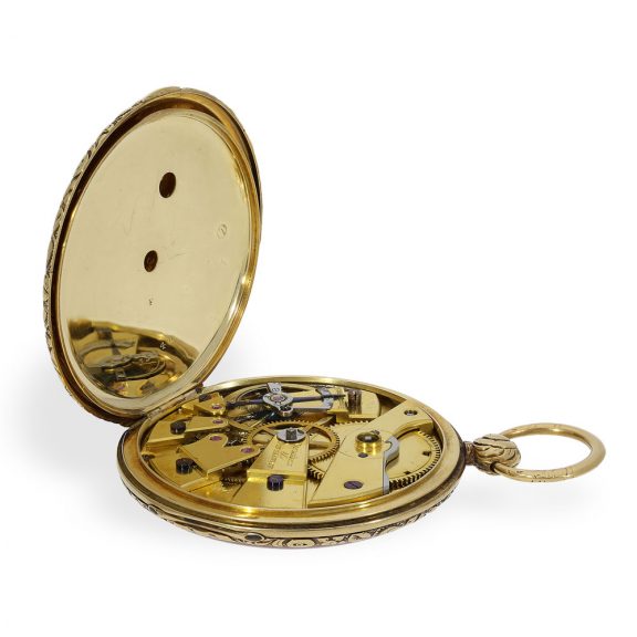 Swiss 18 Carat gold extremely rare and very early lépine Circa 1830 Swiss 18 Carat gold extremely rare and very early lépine Circa 1830