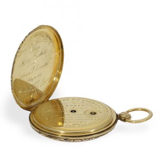 Swiss 18 Carat gold extremely rare and very early lépine Circa 1830