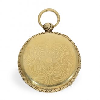 Swiss 18 Carat gold extremely rare and very early lépine Circa 1830