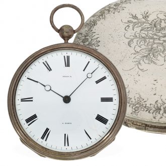 French coach watch very rare and oversized watch Circa 1800