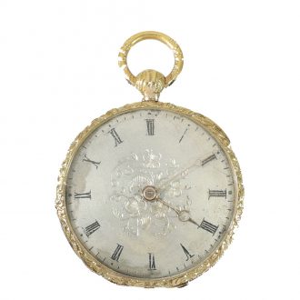 French 18 carat gold miniature Lépine watch Circa 1840
