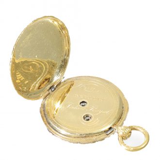 French 18 carat gold miniature Lépine watch Circa 1840