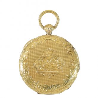 French 18 carat gold miniature Lépine watch Circa 1840