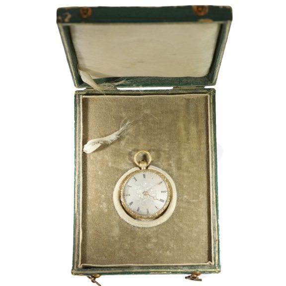 French 18 carat gold miniature Lépine watch Circa 1840 French 18 carat gold miniature Lépine watch Circa 1840