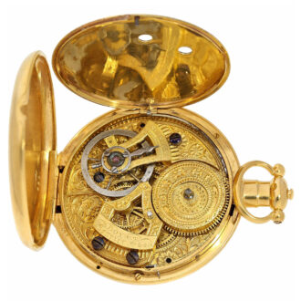 Swiss big pocket watch for the Chinese market Circa 1850