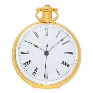 Swiss big pocket watch for the Chinese market Circa 1850