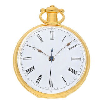 Swiss big pocket watch for the Chinese market Circa 1850