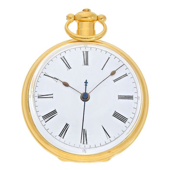 Swiss big pocket watch for the Chinese market Circa 1850