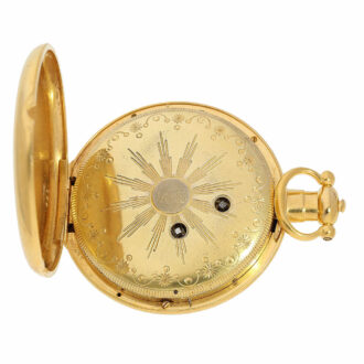 Swiss big pocket watch for the Chinese market Circa 1850