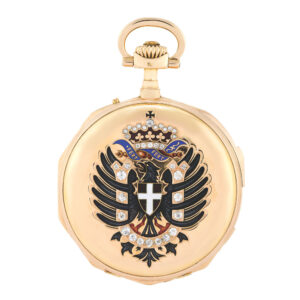 King Umberto I of Italy minute repeating presentation watch Circa 1890