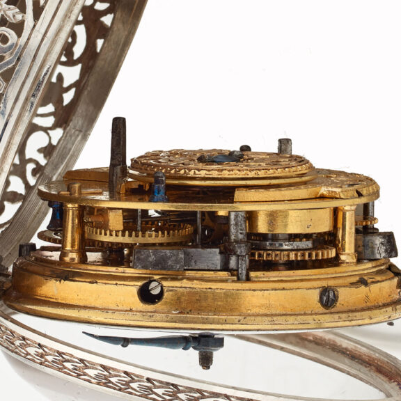 Dutch silver quarter repeating verge pocket watch Circa 1760 Dutch silver quarter repeating verge pocket watch Circa 1760
