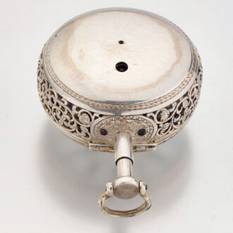 Dutch silver quarter repeating verge pocket watch Circa 1760