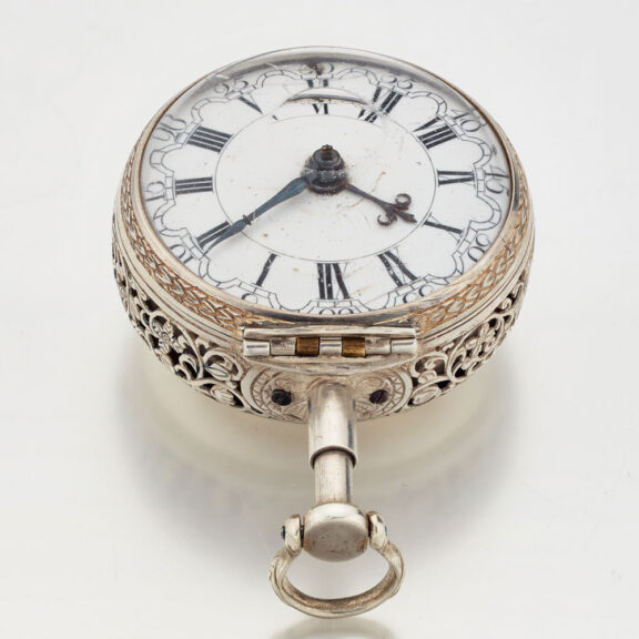 Dutch silver quarter repeating verge pocket watch Circa 1760 Dutch silver quarter repeating verge pocket watch Circa 1760