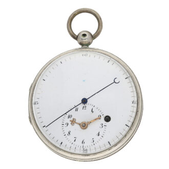 Interesting early Swiss "Seconde Morte" with a decentralized dial Circa 1780