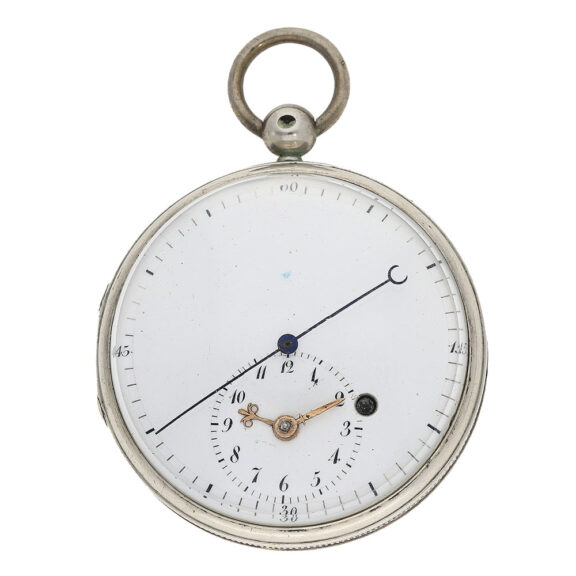Interesting early Swiss "Seconde Morte" with a decentralized dial Circa 1780