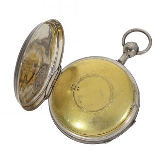 A rare verge watch repeater with concealed erotic automaton Circa 1810