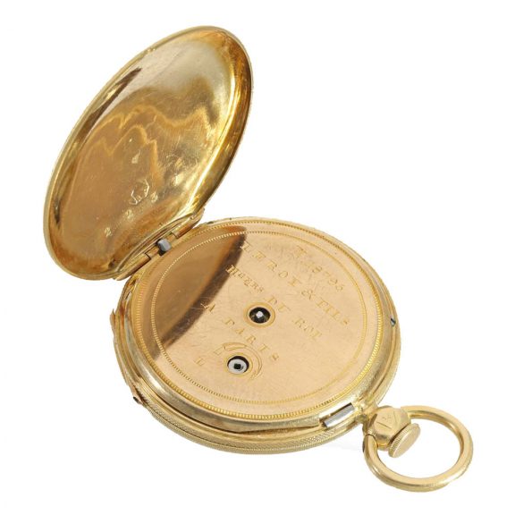 French 18 carat gold miniature lépine watch Circa 1830 French 18 carat gold miniature lépine watch Circa 1830