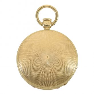 French 18 carat gold miniature lépine watch Circa 1830