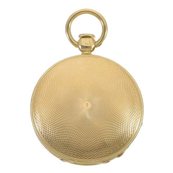 French 18 carat gold miniature lépine watch Circa 1830 French 18 carat gold miniature lépine watch Circa 1830