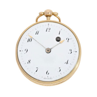 French pink gold verge watch in beautiful condition Circa 1800