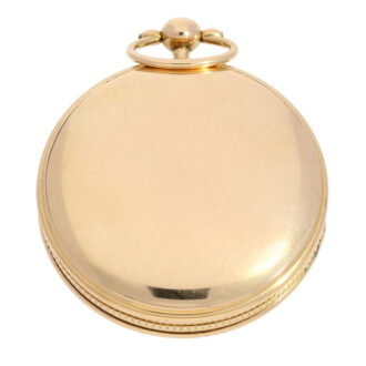 French pink gold verge watch in beautiful condition Circa 1800
