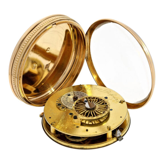 French pink gold verge watch in beautiful condition Circa 1800 French pink gold verge watch in beautiful condition Circa 1800