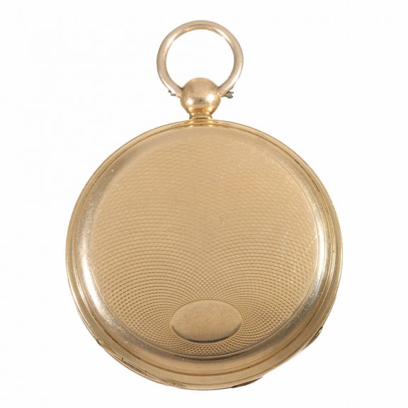 18 Carat gold lépine key wound watch in very good condition Circa 1840 18 Carat gold lépine key wound watch in very good condition Circa 1840