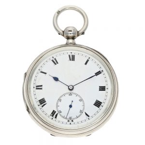 English chronometer with pivoted detent escapement Circa 1867