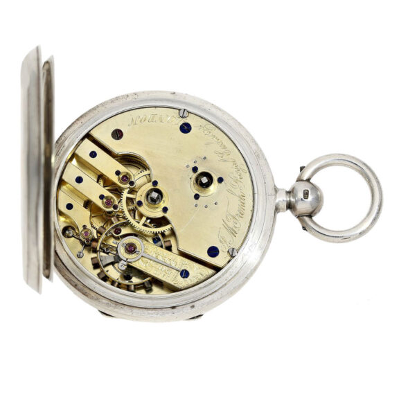 English chronometer with pivoted detent escapement Circa 1867 English chronometer with pivoted detent escapement Circa 1867