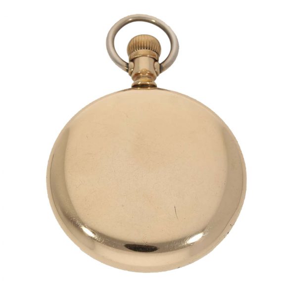 American 14 carat gold railway watch with chain Circa 1912 American 14 carat gold railway watch with chain Circa 1912