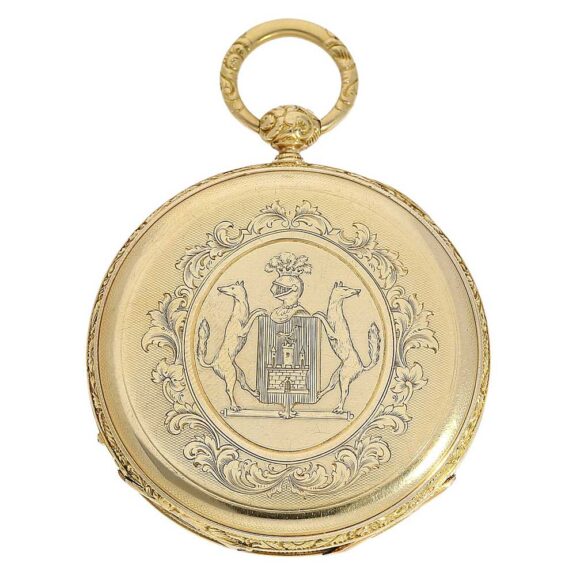French gold Lepine watch with "Seconde Morte" Circa 1810 French gold Lepine watch with "Seconde Morte" Circa 1810