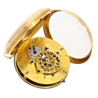 Swedish 18 carat gold lever pocket watch Circa 1797 Swedish 18 carat gold lever pocket watch Circa 1797