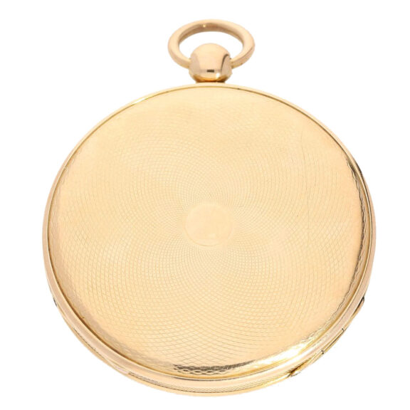 Probably French fine and very flat pink gold Lepine Circa 1820 Probably French fine and very flat pink gold Lepine Circa 1820