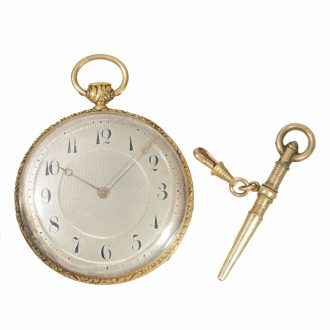 18 Carat gold magnificent lépine watch with repeater Circa 1830
