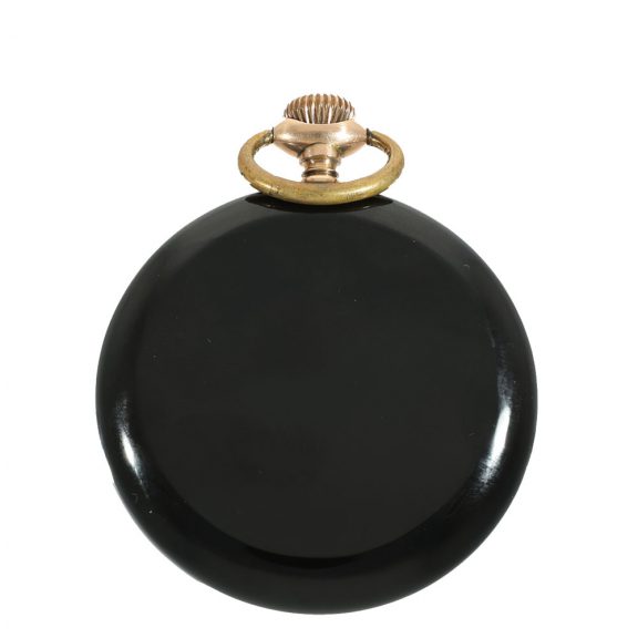 Swiss 18 carat gold and agate ‘Chronomètre’ pocket watch Circa. 1910 Swiss 18 carat gold and agate ‘Chronomètre’ pocket watch Circa. 1910