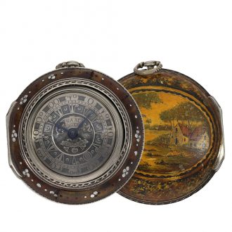 Large English verge watch for the Ottoman market Circa 1786