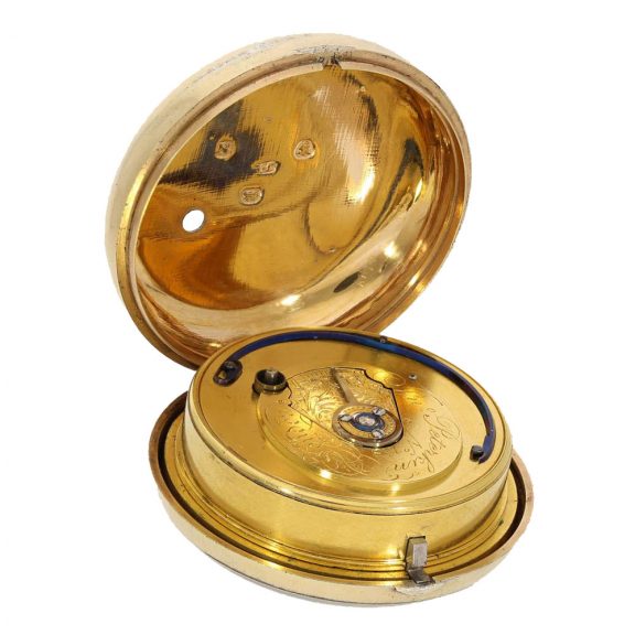 English silver precision pocket watch with duplex escapement Circa 1808 English silver precision pocket watch with duplex escapement Circa 1808