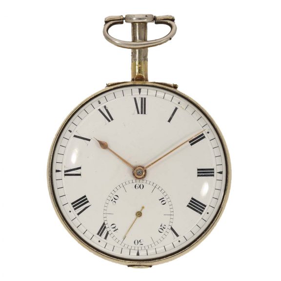 English silver precision pocket watch with duplex escapement Circa 1808 English silver precision pocket watch with duplex escapement Circa 1808