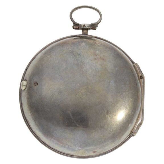 English watch with very rare movement decoration Circa 1700 English watch with very rare movement decoration Circa 1700