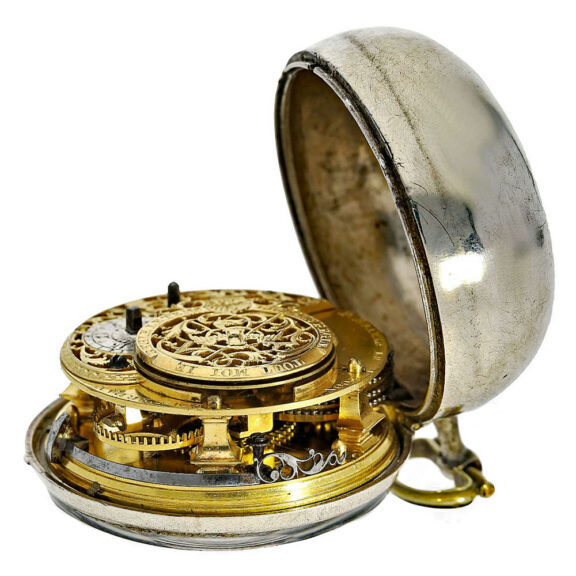 Dutch pair cased verge pocket watch with chatelaine Circa 1735 Dutch pair cased verge pocket watch with chatelaine Circa 1735
