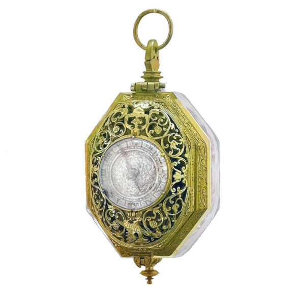 French octagonal one-handed verge pendant watch Circa 1625