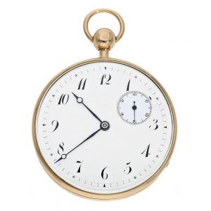 French precision pocket watch repeater in rare quality Circa 1820
